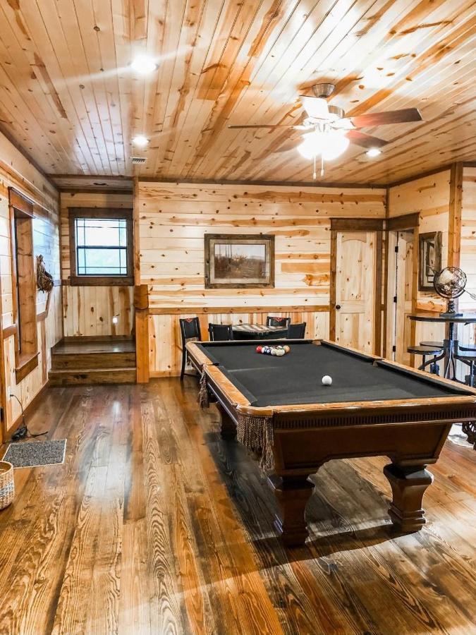 Stone Mountain Lodge 5000Sqft 6 Bed Game Room Pool Table Hot Tub Брокен-Боу Екстер'єр фото