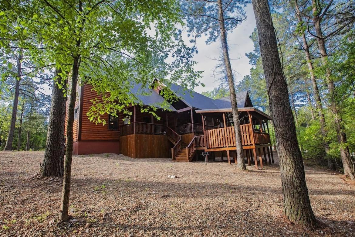 Stone Mountain Lodge 5000Sqft 6 Bed Game Room Pool Table Hot Tub Брокен-Боу Екстер'єр фото